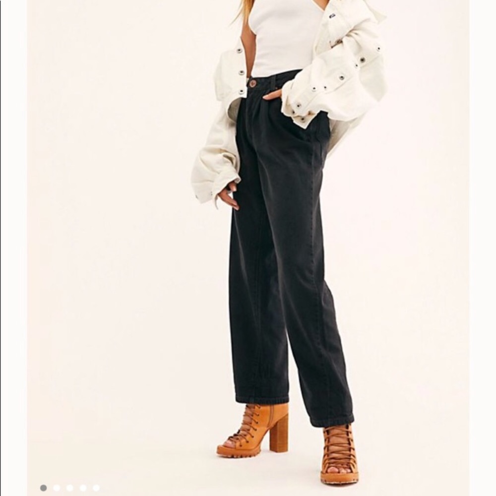 Jeffrey Campbell Tan Lace-Up Heeled Boots - Picture 5 of 16
